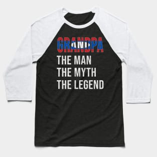 Grand Father Lao Grandpa The Man The Myth The Legend - Gift for Lao Dad With Roots From  Laos Baseball T-Shirt